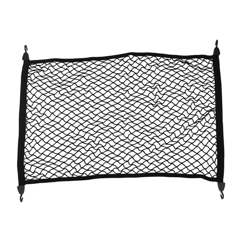 652F Heavy Duty Cargo Net Secure Item Holder Net for Truck Bed with Reinforced Construction Secure Storage in Harsh Weather
