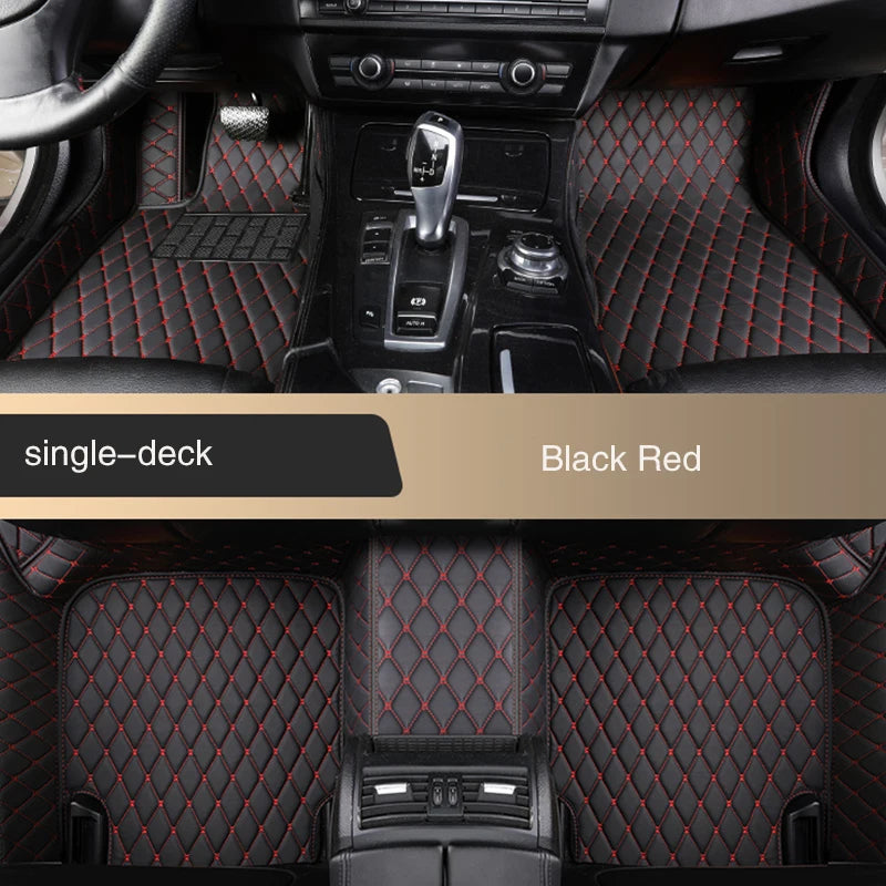 Car Floor Mats For Mazda Cx-5 2012 2013 2014 2015 2016 2017 2018 Flash Mat Leather Custom Foot Pads Automobile Carpet Car Covers