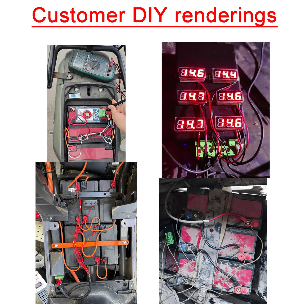 4A Lead Acid Battery Active Equalizer Balancer Board Automatic Voltage Balance DC 24V 36V 48V 60V 72V 96V Electric Vehicle CAR