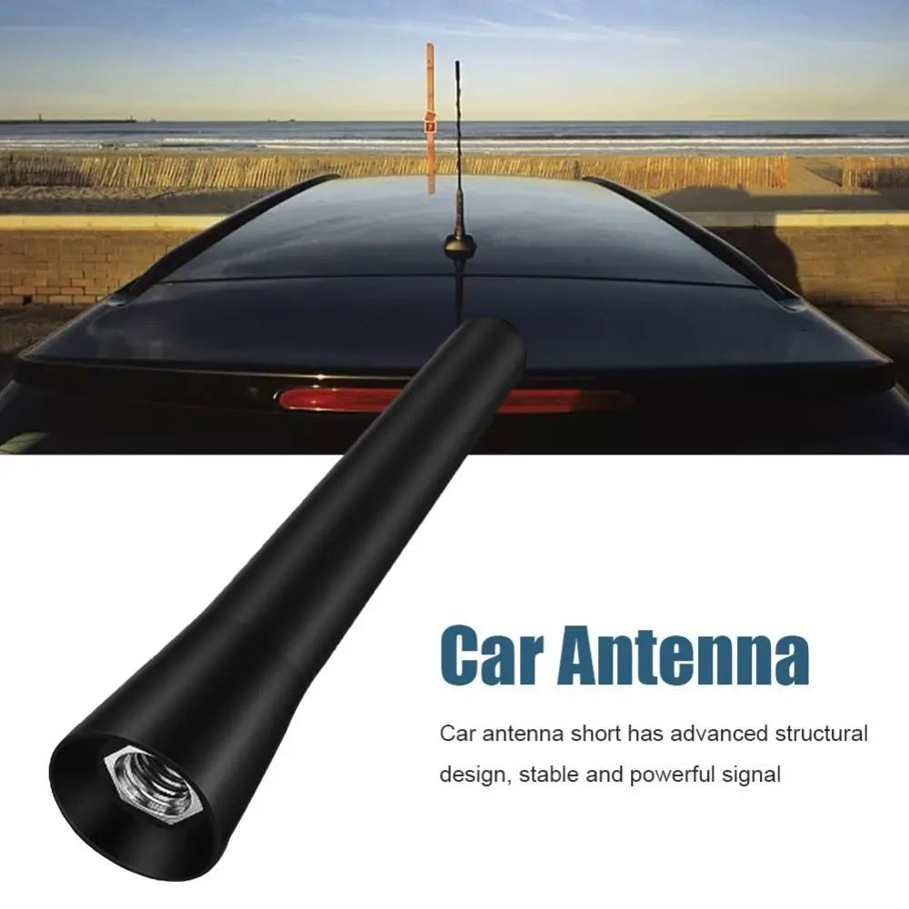 Accesorios para vehículos de 6,5 cm, montaje en techo, accesorios para radio de coche, adaptador, piezas exteriores, antenas cortas para coche, señales, antenas, antena para coche