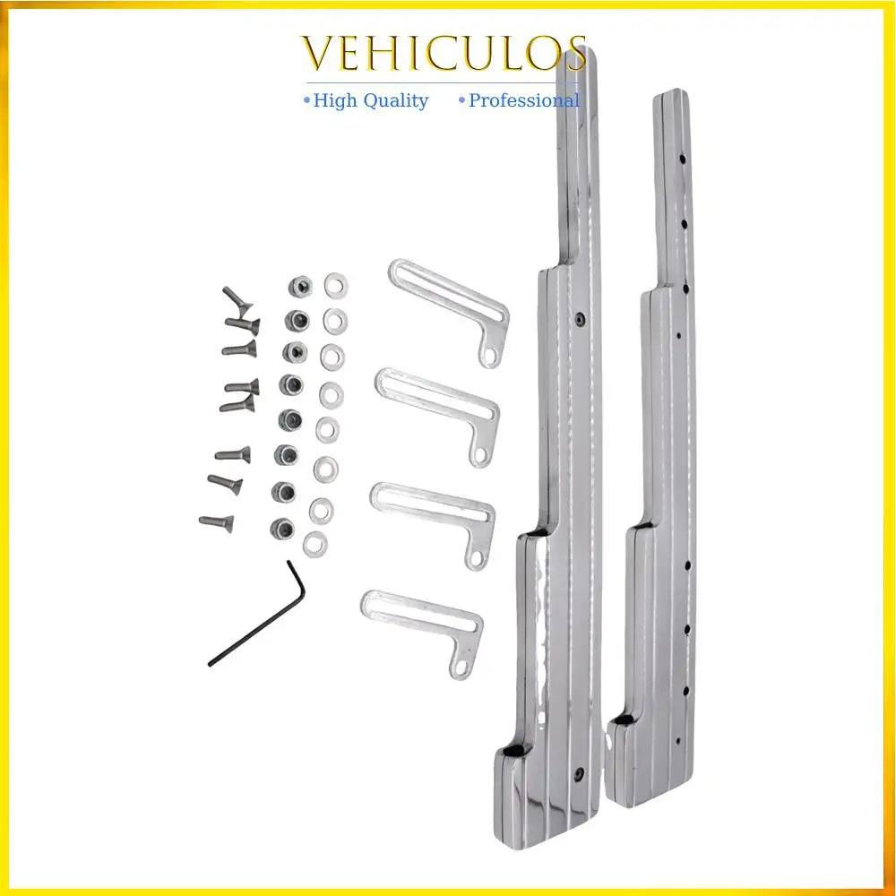 40375 SI-AT25081 Chrome Aluminum Spark Plug Wire Looms Holder For SBC BBC 302 350 454 Ignition System Spark Glow Plugs Wear Part