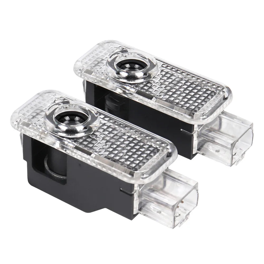 LED Car Door Interior Welcome Ghost Shadow Light Accessories For AUDI TT Q3 Q5 Q7 Q8 A1 A3 8P 8L A4 B9 A5 A6 C6 A7 A8 Sportback