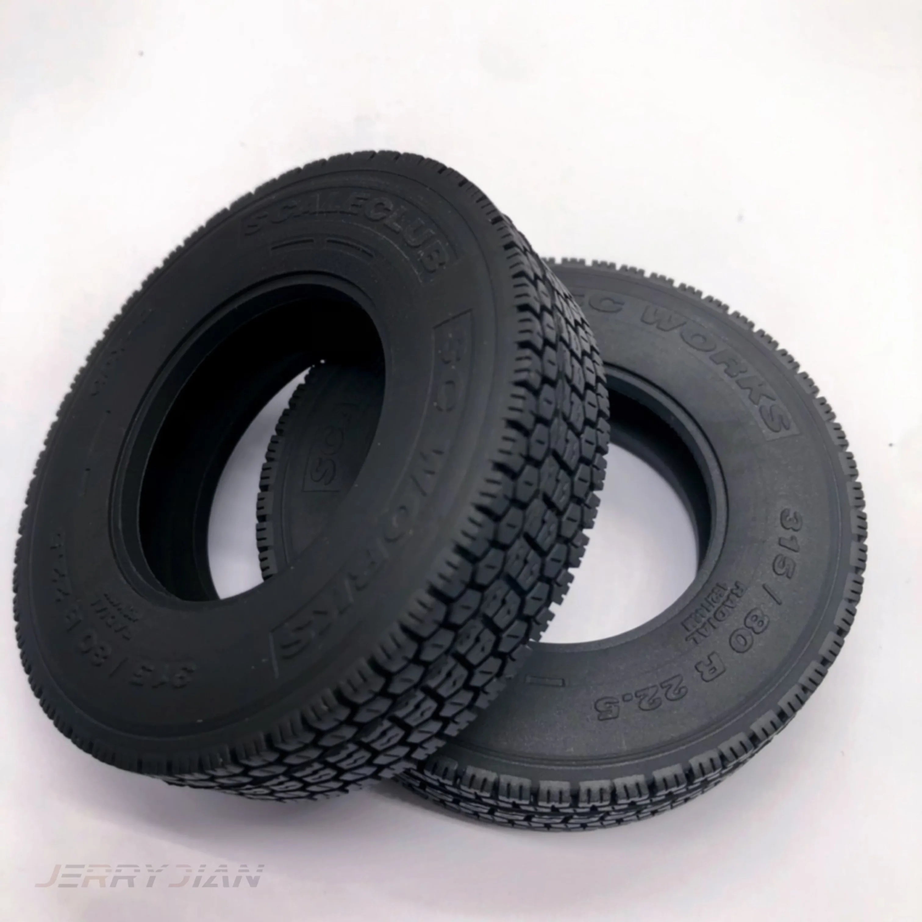 Scaleclub 1/14 Truck Simulation Road Tires Suitable For Tamiya  Lesu For Scania Man Actros Volvo Car Parts Rc Truck Trailer