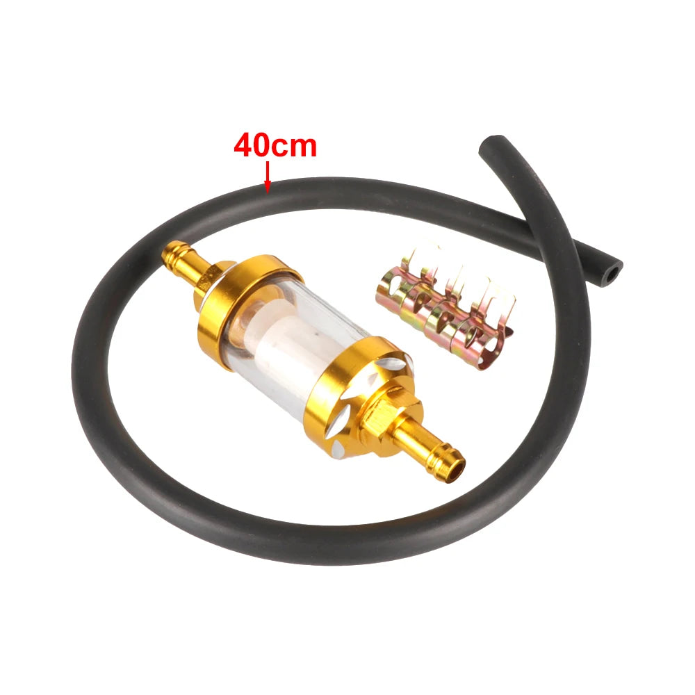 8mm Gas Fuel Gasoline Oil Filter Fuel Hose Fuel Filter For ATV Kawasaki KTM Yamaha Honda CRF 250R 450R 250X 450X 250RX 450RX