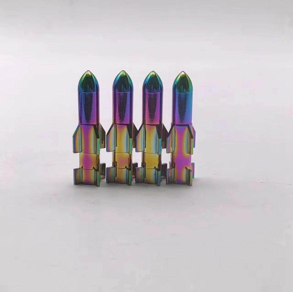 4pcs Aluminum Or Plastic Car Motorcycle Bike Truck Wheel Tire Valve Dustproof Valve-cap Cover Rim Valve Stem Cap Tornasol color