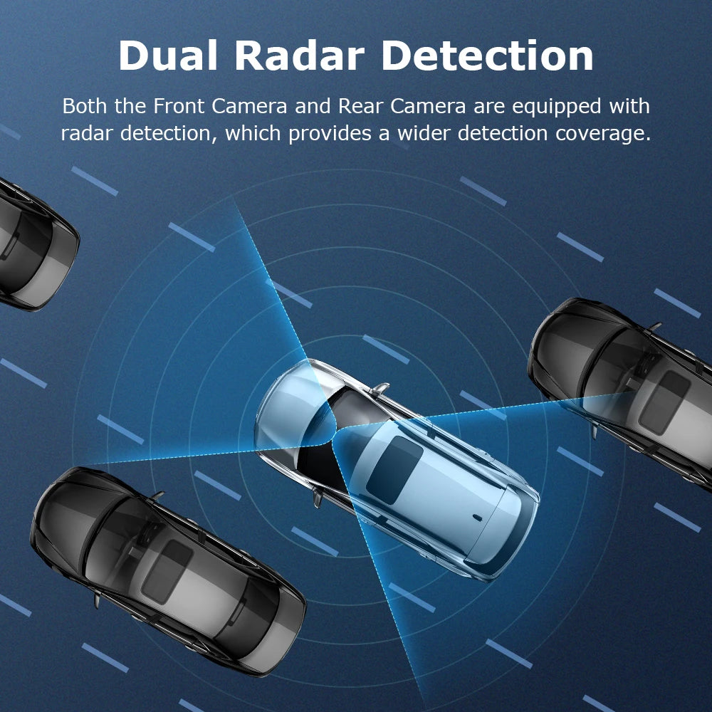 2025 NEW 6MP Dash Cam Dual Lens 4G Driving Recorder Car DVR Camera GPS 24-Hour Parking Monitoring APP Remote Monitoring