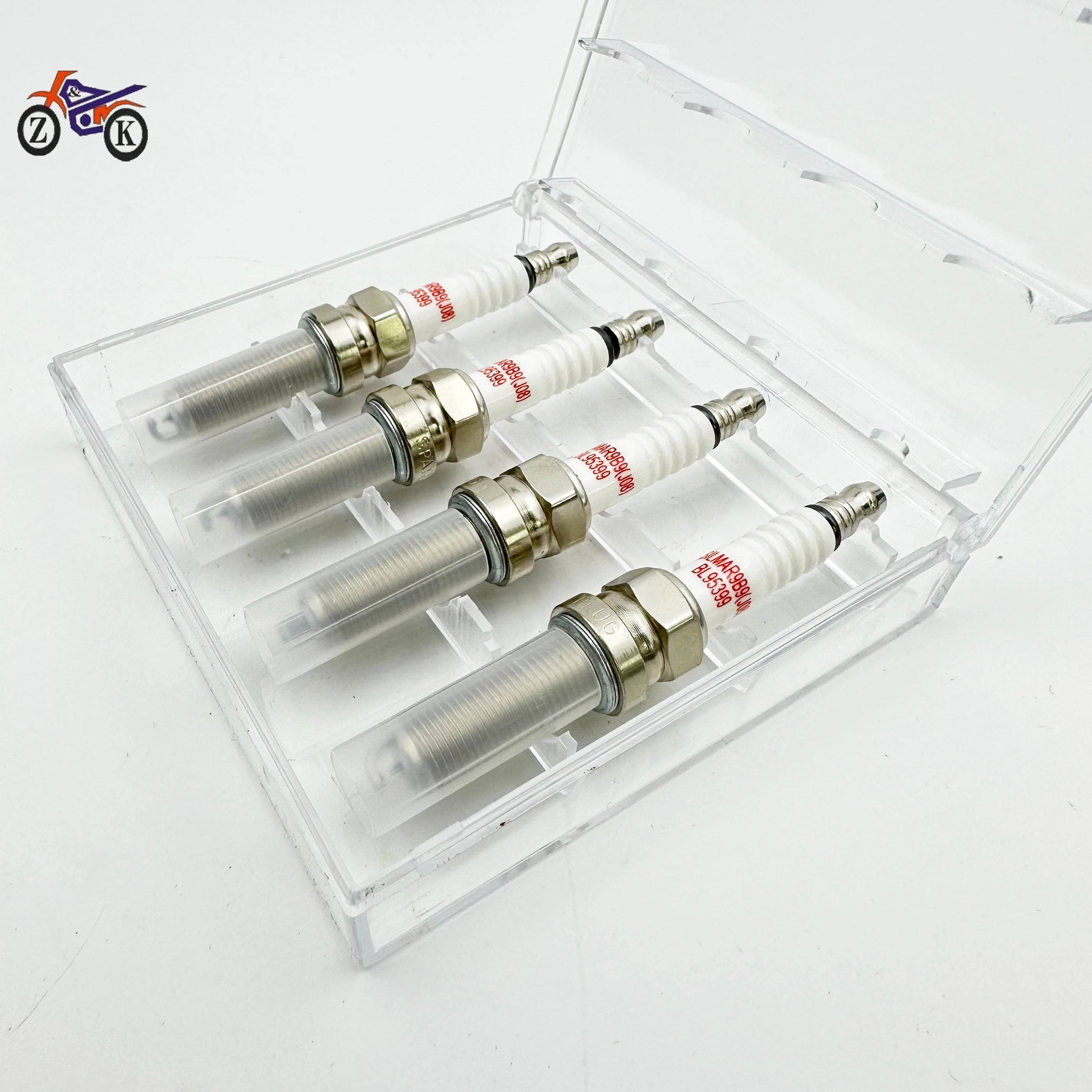 4 PCS Dual Iridium with Resistor 95399 Spark Plug SILMAR9B9 for Springbok 650 400 SR450 CF450SR DY150 250 350 CB1100 DL1000