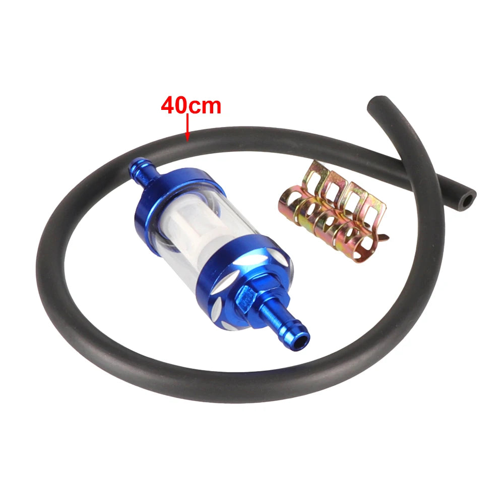 8mm Gas Fuel Gasoline Oil Filter Fuel Hose Fuel Filter For ATV Kawasaki KTM Yamaha Honda CRF 250R 450R 250X 450X 250RX 450RX
