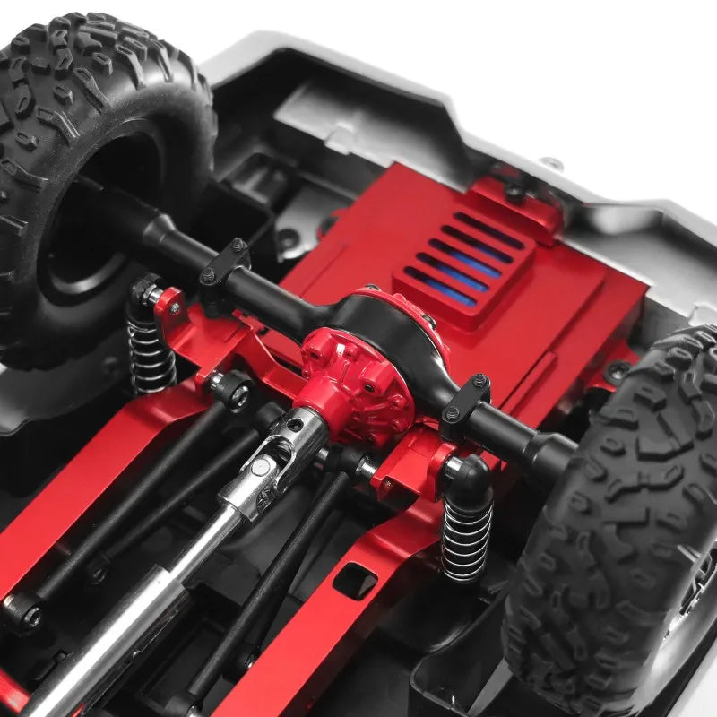 B78B-Metal Rear Axle Bridge With Drive Shaft Kit For LDRC LD1297 LD1279 RC Car Upgrade Parts Accessories