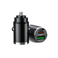 100W 12V-24V USB Mini Car Charger Type C QC3.0 PD Car Chargers Auto Fast Charging Phone Charger Adapter For iPhone Huawei Xiaomi