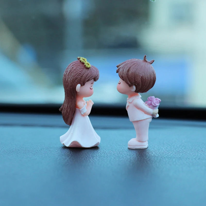 Cute Creative Cartoon Car Decoration Ornaments Auto Center Console Car Interior Accessories