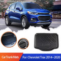 Alfombrilla para maletero de coche Chevrolet Trax, accesorios 2014, 2015, 2016, 2017, 2018, 2019, 2020, bandeja de almacenamiento para el suelo del maletero, alfombrilla para equipaje