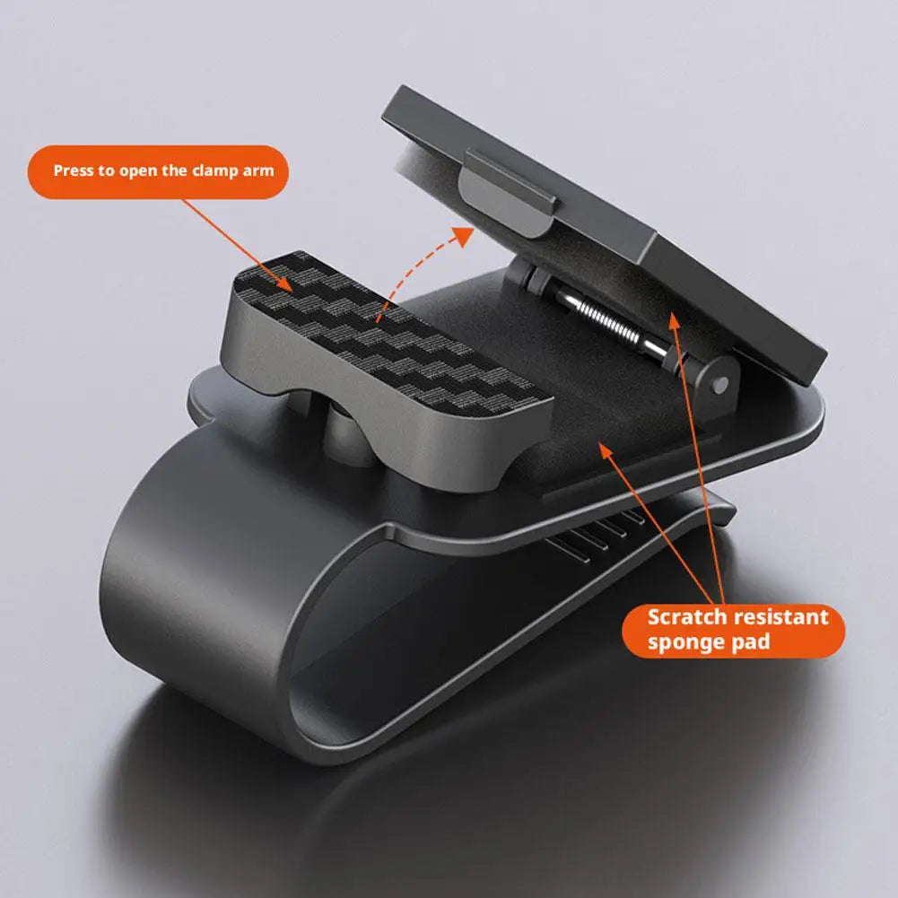 Car Sun Visor Glasses Holder Carbon Fiber Pattern Sunglasses Clip Ticket Card Mount Bracket Auto Interior Storage Accessories