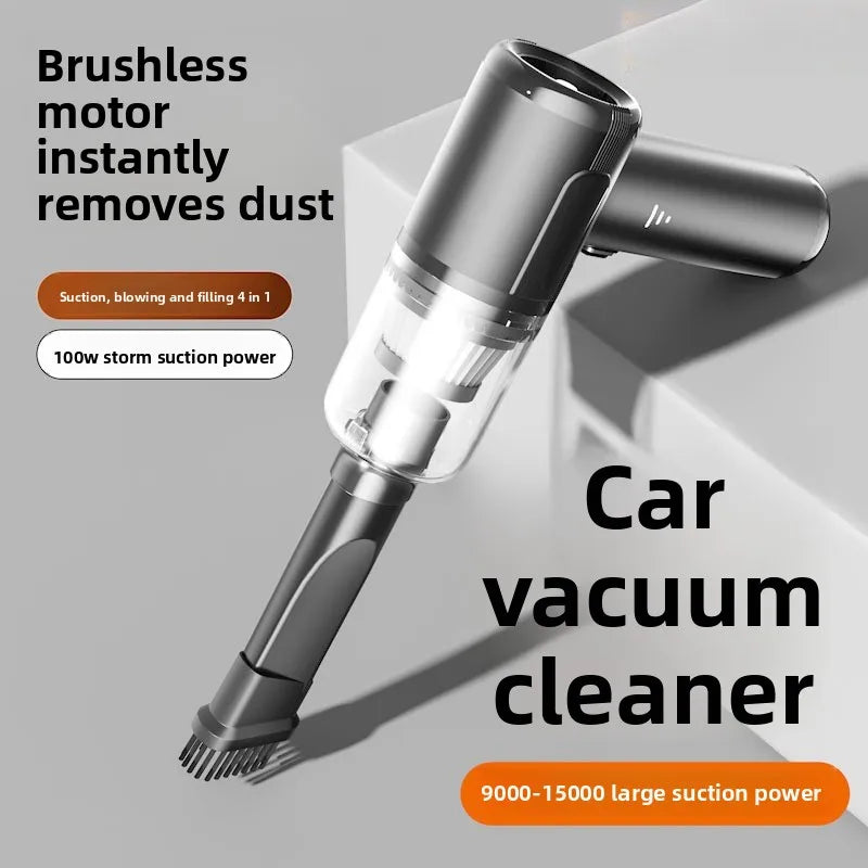 Car vacuum cleaner Wireless charging Car high suction power Handheld mini car vacuum cleaner