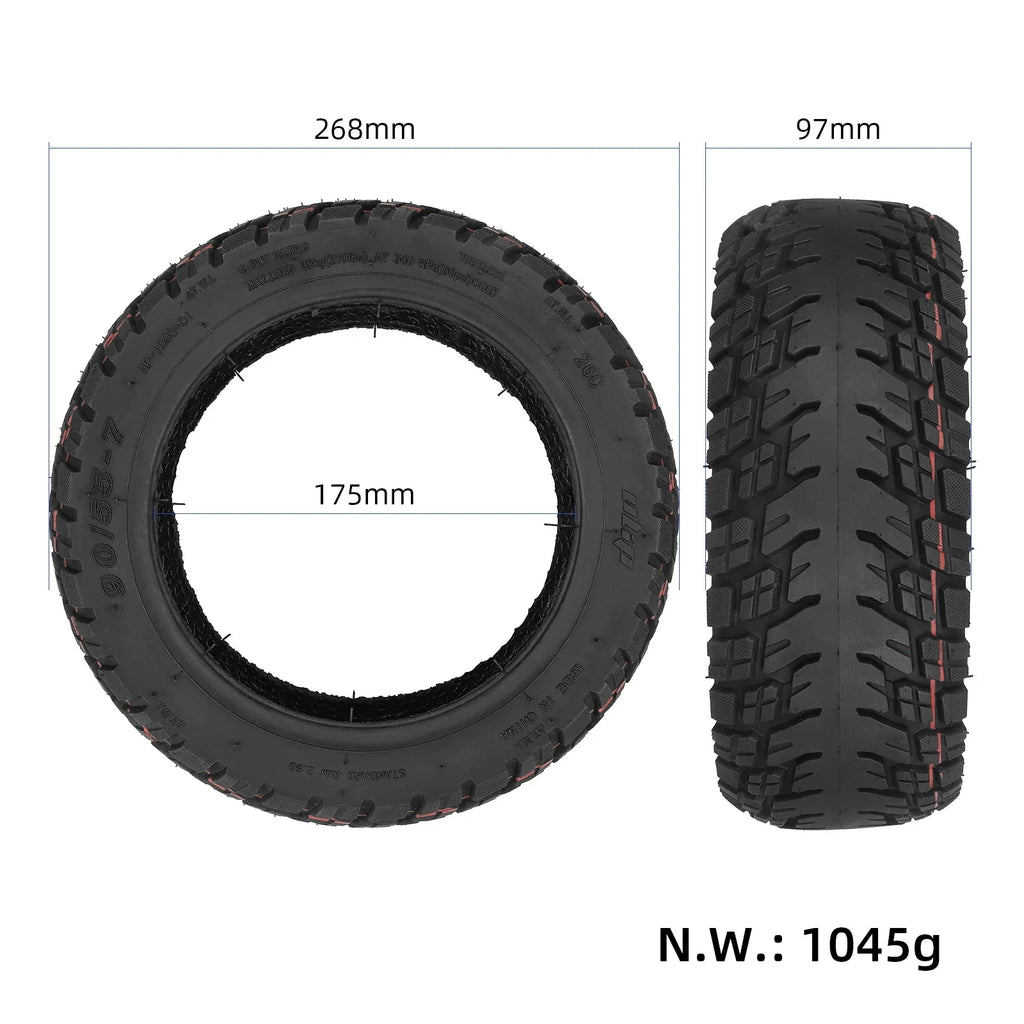 Ulip 11 Inch 90/55-7 Off-road Tubeless Tire Wear-resistant For Segway GT1 GT2 Electric Scooter Tyre Thicken Parts