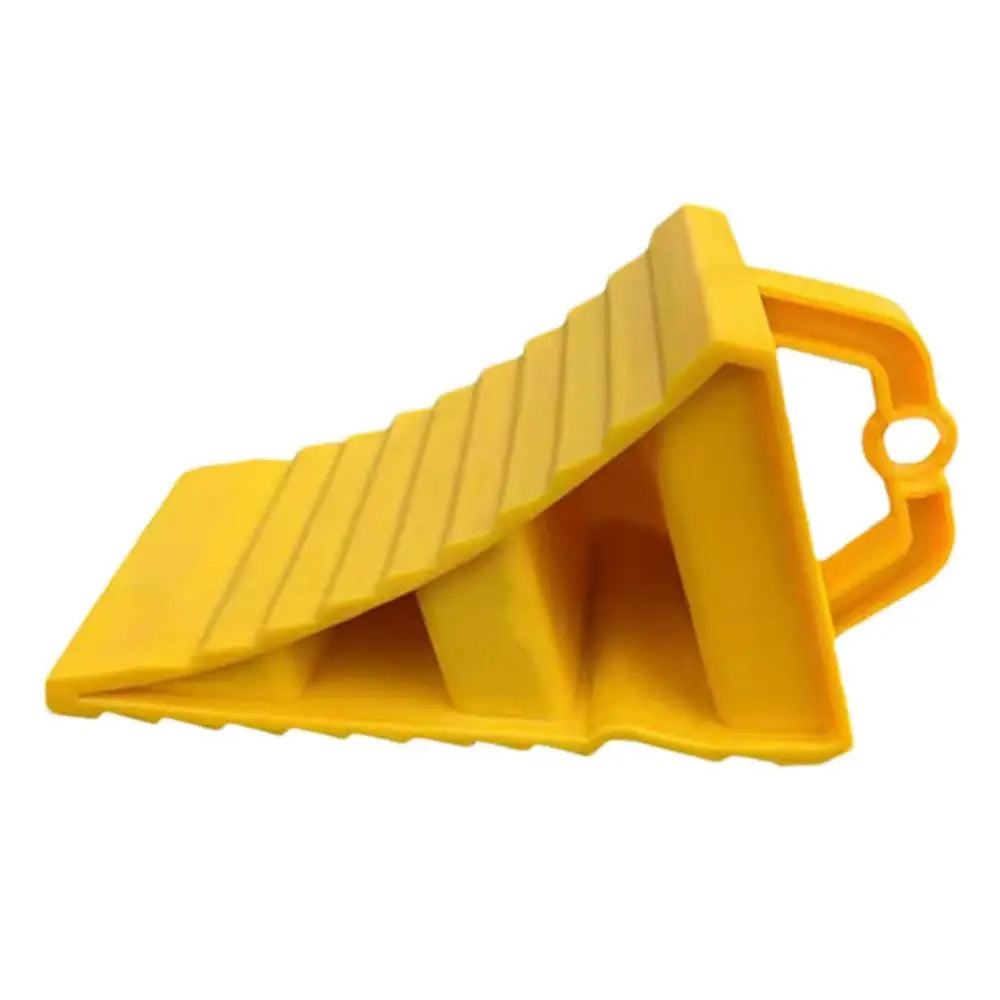 Multipurpose Car Trailer Wheel Chock with Handles Vehicle Truck Tire Stop Block Anti-slip Parking Wedges Wheel Alignment Block