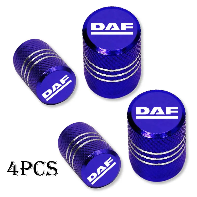 For DAF XF XG 95 105 106 Car Accessories Car Wheel Tire Valve Caps Tyre Stem Covers Airdust Waterproof
