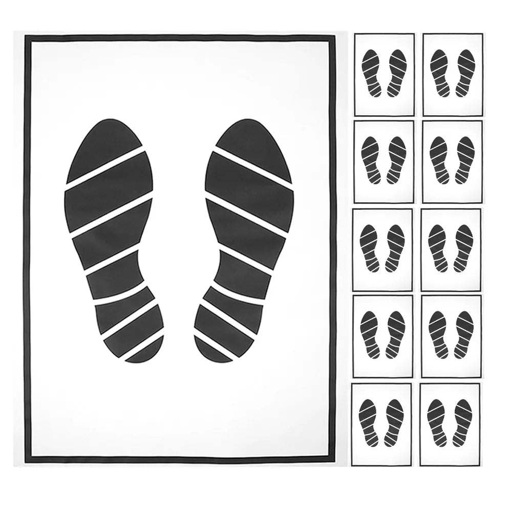 40Pcs Disposable Car Paper Floor Mats Floor Mat Protector Auto Detailing Supplies Vehicle Interior Foot Pad Universal Fit