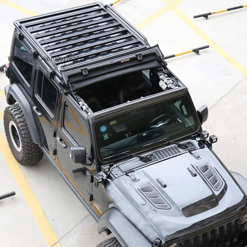 Accesorios SXLL JL Portaequipajes de aluminio para camión de carga Wrangler