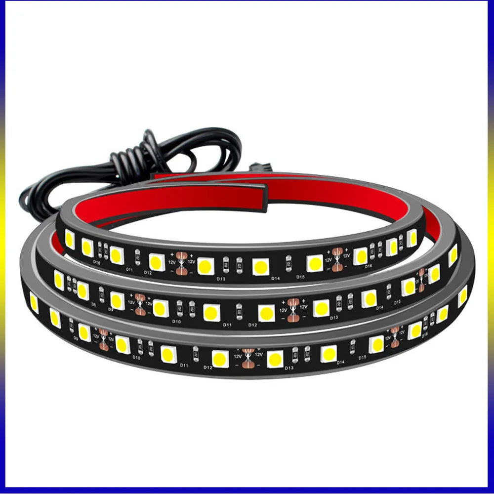 Pickup Truck LED Car Light, One Trailer Two Truck Trunk Light, Suitable For Cargo, Pickup Trucks SUV 2PCS 60 inch 180 LED