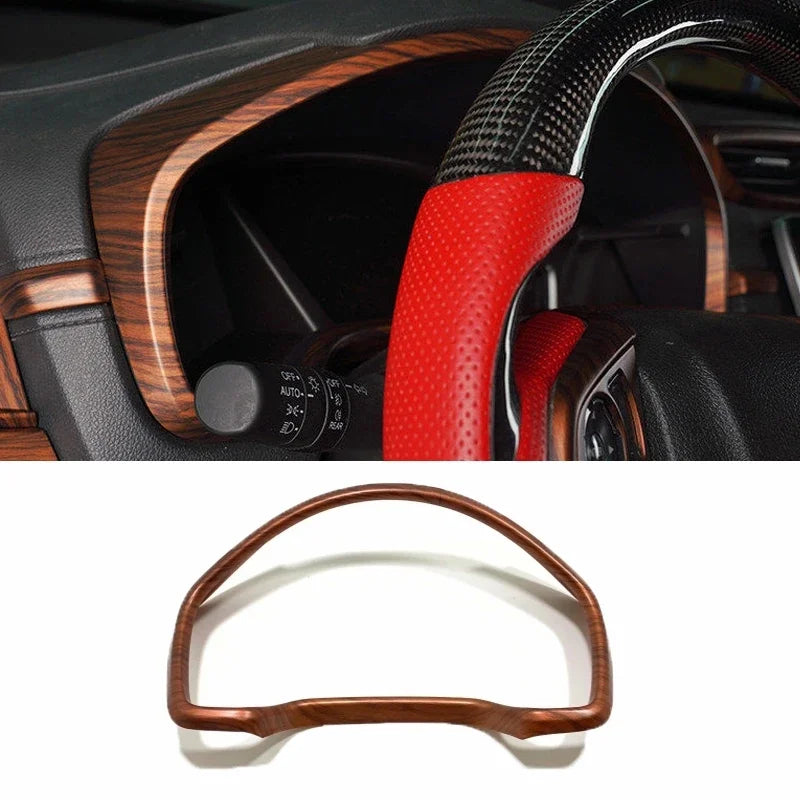 For Honda CRV CR-V 2017 2018 2019 2020 2021 2022 Peach Wood Interior Accessories Decoration Cover window switch gear panle cover