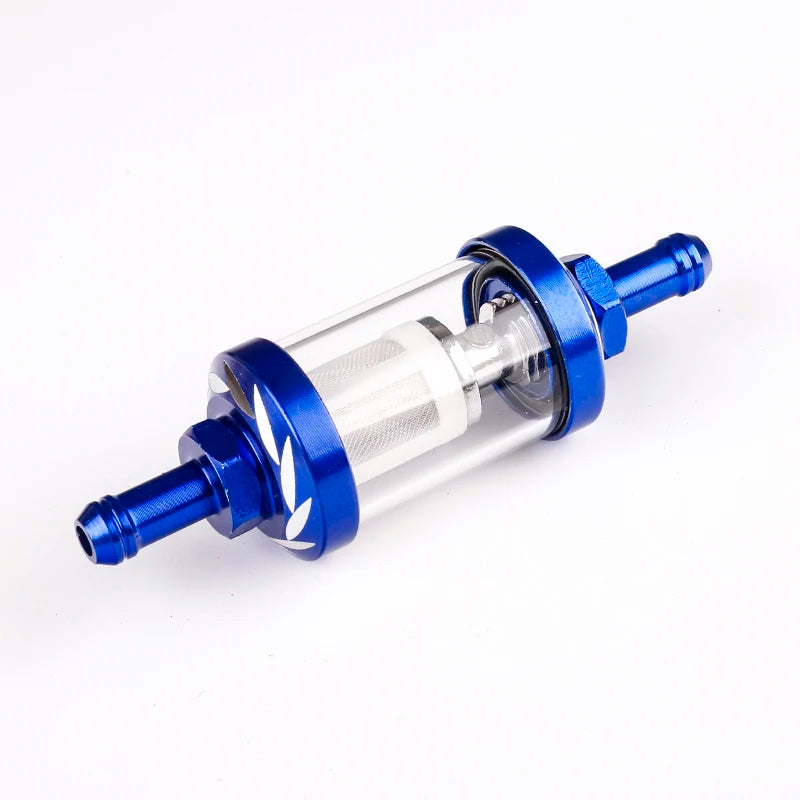 Motorcycle ATV Universal Fuel Filter, Washable Filter for Gasoline Fuel Lines, Compatible with 50CC-500CC Motorcycles and ATVs