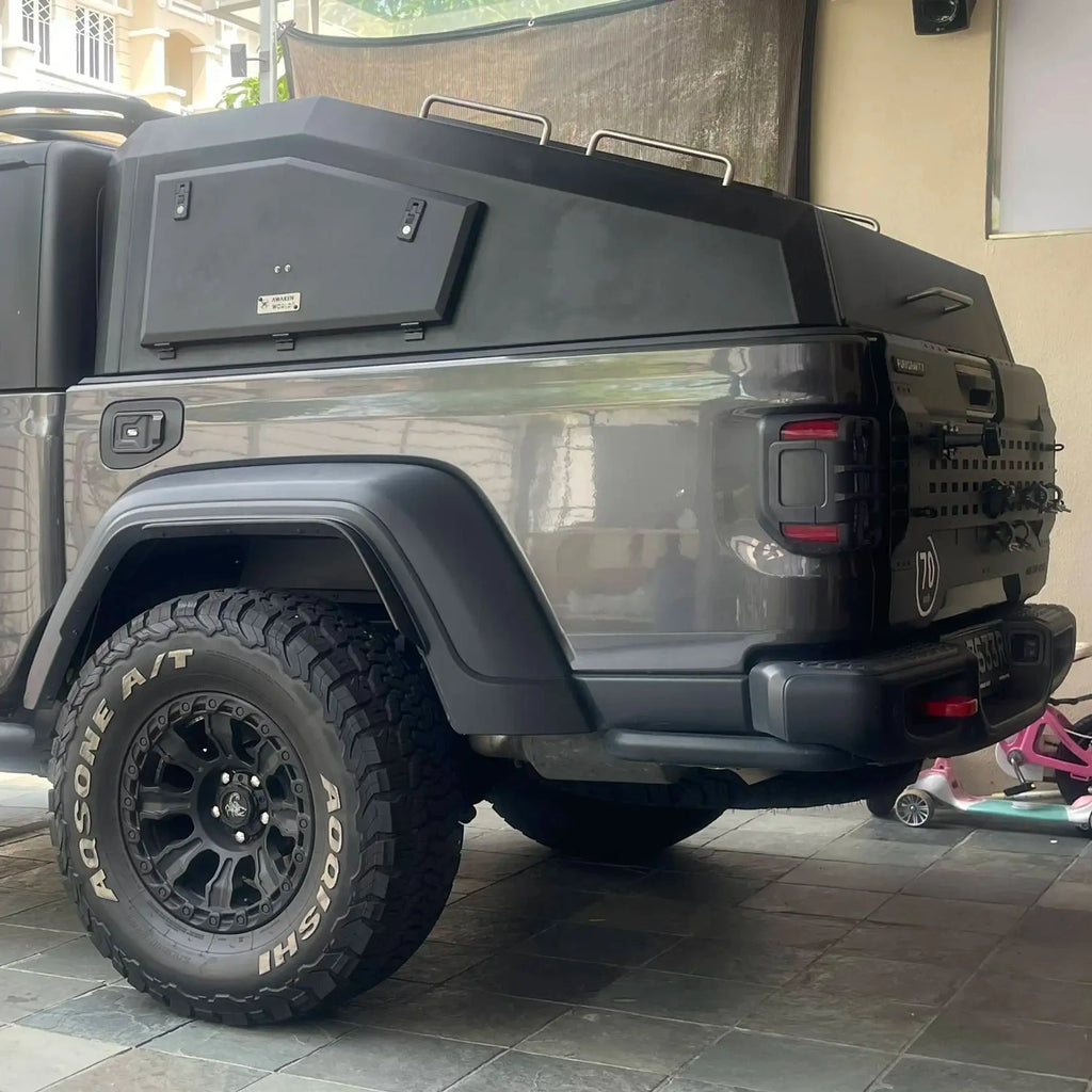 Pickup Truck Bed Cover 4x4 Off-road Accessories Steel Truck Canopy Jeep Gladiator Canopy