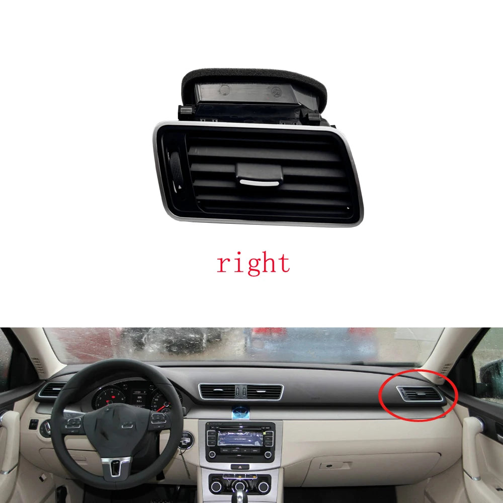 Car accessories  Front  Piano Paint Central Left Right Air Conditioning Air Vents For VW Passat B6 B7 CCC ar accessories