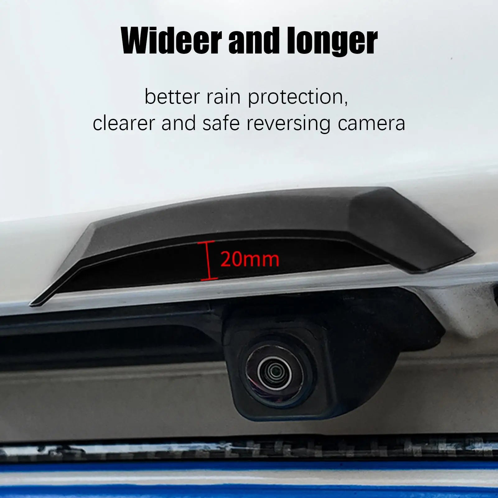Car Rear View Camera Cover Rearview Reverse Protection UV-Resistant Reverse Camera Guard for Truck SUV Van Sedan Automotive Car