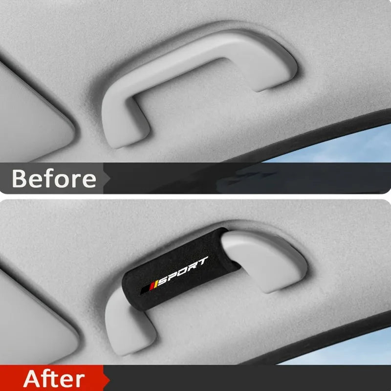 1 pcs Fluff Car Roof Door Handle Protector Car Armrest Cover, Fit for Vehicle Use, Can Be Freely Matched To Decorate Your Car