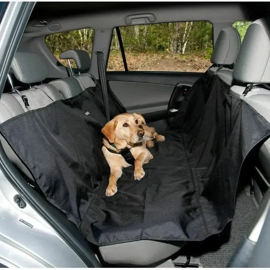 Car Rear Seat Cover DogMatBlanketHammockPupTravelPadProtector Durable Fit PetProtectorforCarTruckSUVWaterproofPadsFoldableDogMat