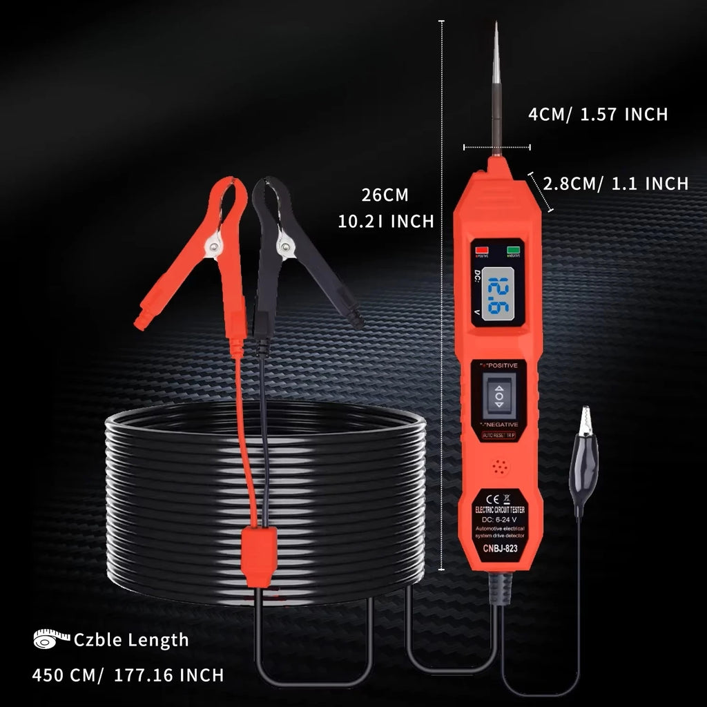 The Newest Electric Circuit Tester CNBJ-823 Automobile Electrical System Tester With Power Switch Vehicle Diagnostic Tool