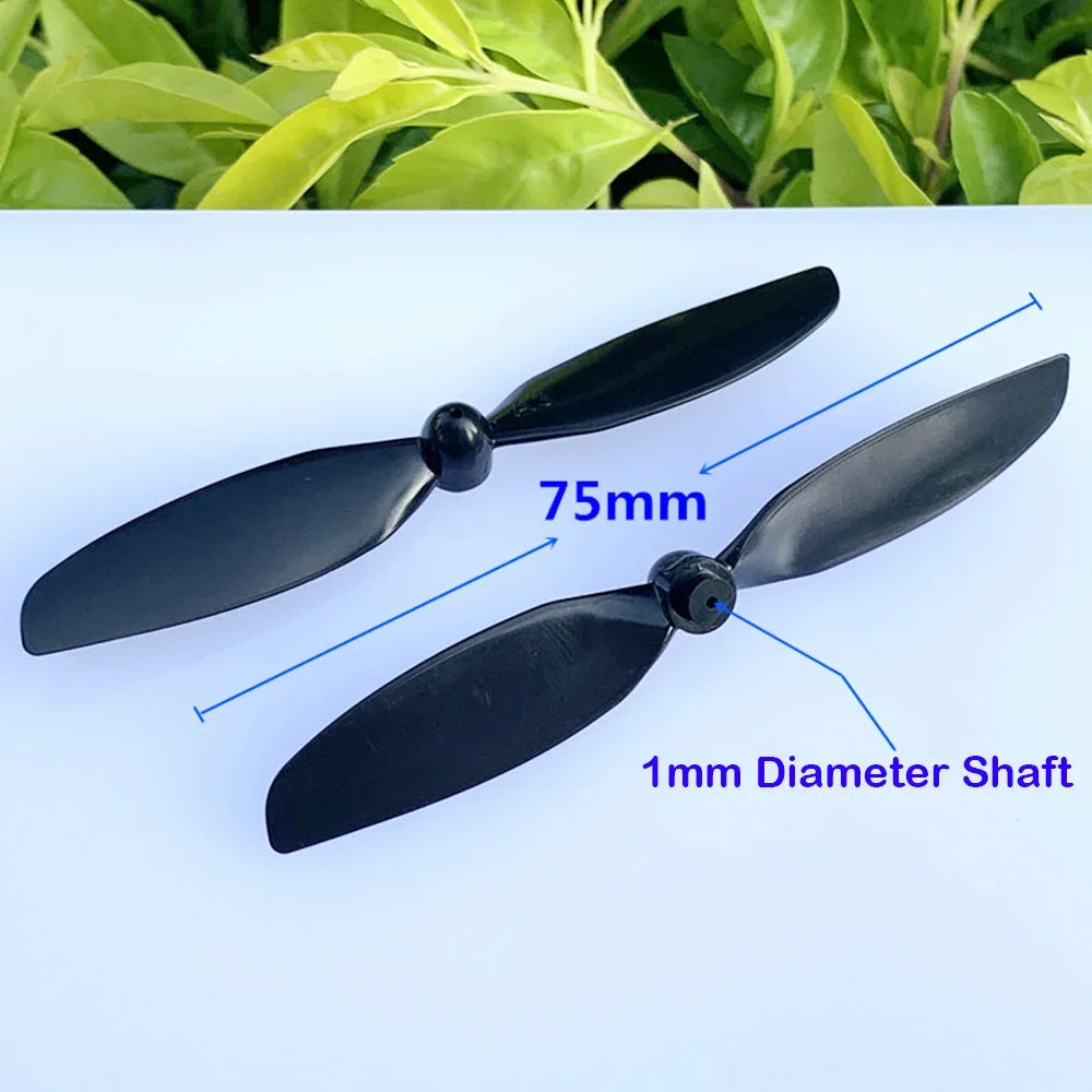 2PCS N30 Motor + Propeller DC 3V 3.7V 4.2V 40000RPM Mini Electric Motors Engine High Speed  Aircraft RC Drone Glider