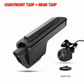 SAMEUO U100 Dash cam  Front and rear ADAS 720P USB Car DVR Android Camera Video recorder  night vision for Car navigation