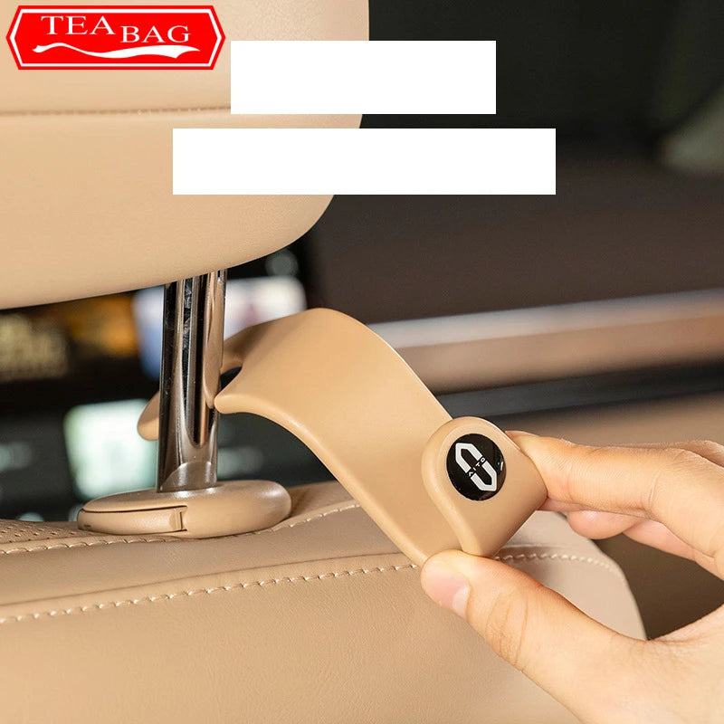 For Aito M5 M7 M9 Car Styling Passenger Hooks Seat Back Hook Auto Interior Organization Original Color Modified Accessories