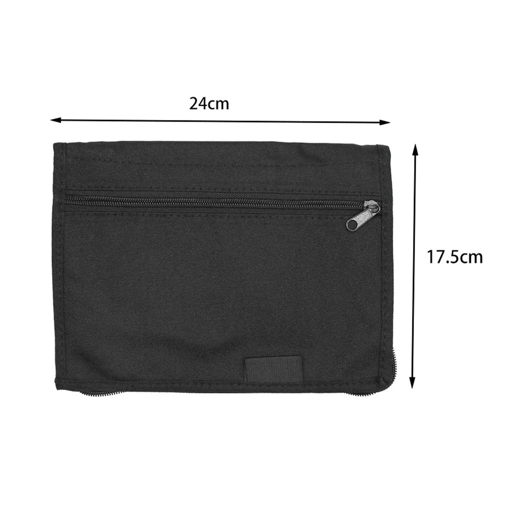 Car Glove Compartment Organizer Multifunctional Zipped Design Oxford Cloth  Car Document Holder Portable for Car