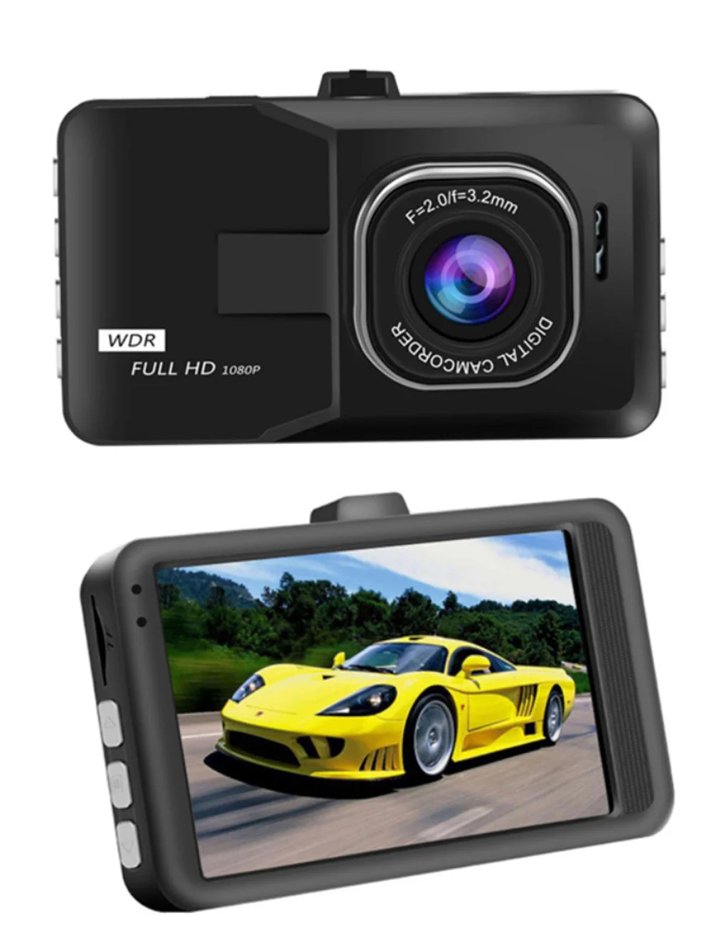 Full HD 1080P Dash Cam Video Recorder Driving Car DVR Car Recording Night Wide Angle Dashcam Video Registrar car dash camera