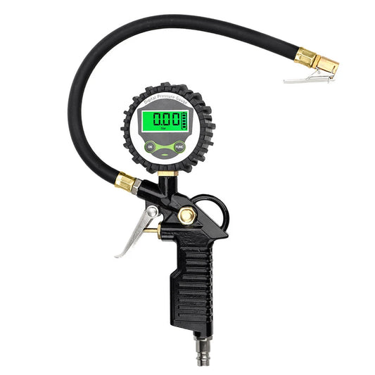 Digital LCD Display for Auto Car Bike Motor LED Backlight Vehicle Tester Car EU Tire Air Pressure Inflator Gauge