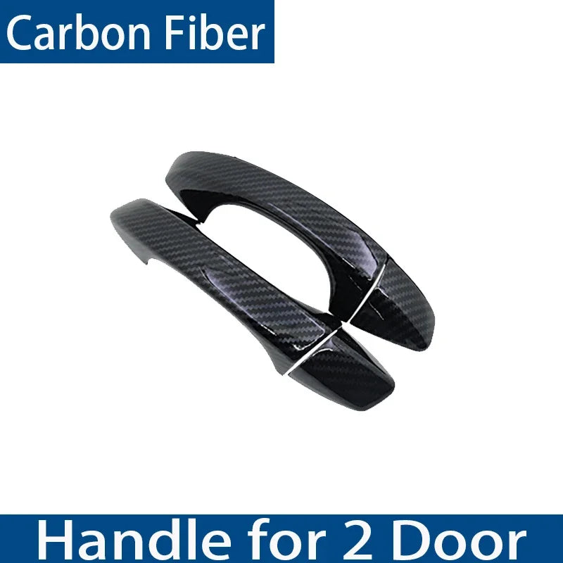 Door Handle Covers For SEAT Ateca 2022 Accessories Cupra KH7 2016 2017 2018 2019 2020 2021 Carbon Fiber Exterior Car Accessories