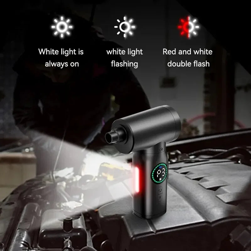 Portable Wireless Automotive Vacuum Cleaner Dual Purpose for Home and Automobile 120W High Power Powerful Vacuum Cleaner