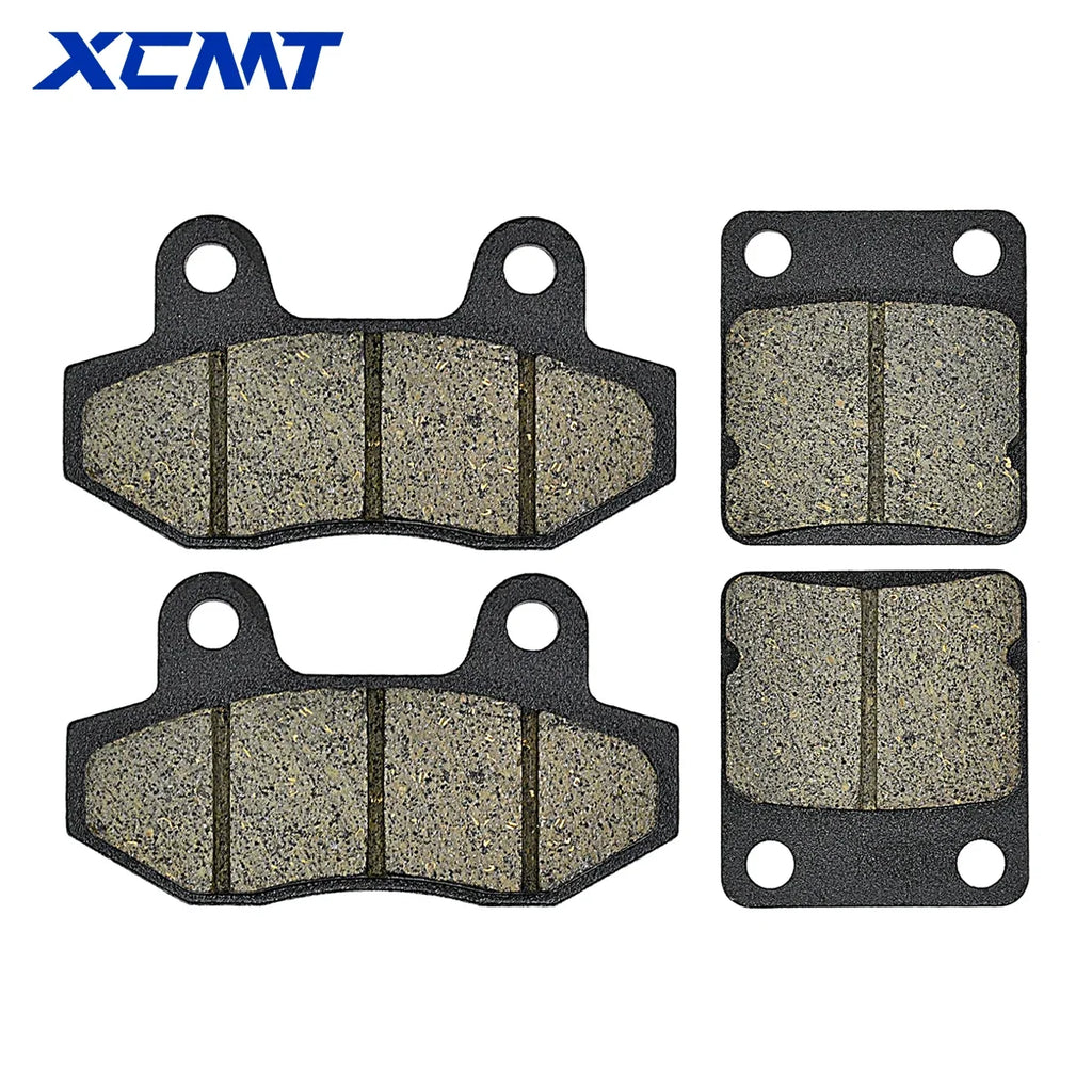 Motorcycle Front and Rear Brake Pads for 50cc 70cc 90cc 110cc 125cc 140cc to 170cc 200cc 250cc Pit Dirt Bike ATV Quad Motocross