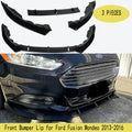 Car Accessories  Car Front Bumper Splitter Lip Diffuser Body Kit Spoiler Guard for Ford Fusion Mondeo 2013 2014 2015 2016