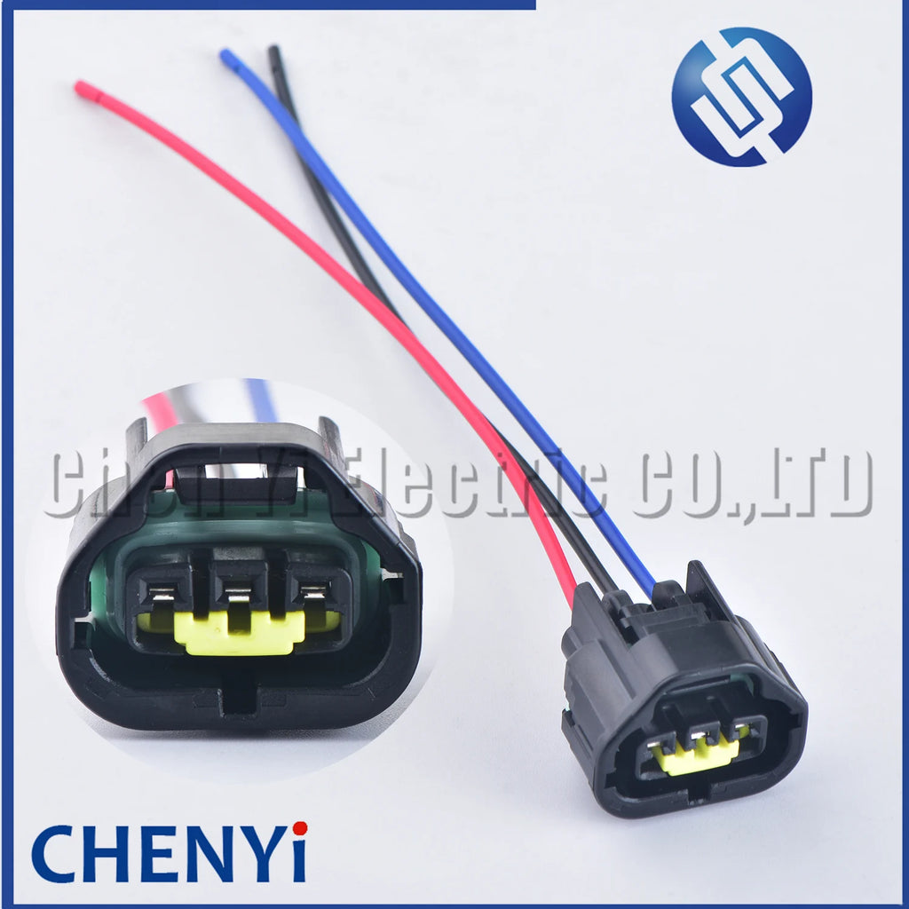 3 Pin car Camshaft Crankshaft Position Sensor connector TPS Sensor plug 7283-4536-40 7283-4535-30 7283-4534-40 for Jeep Chrysler