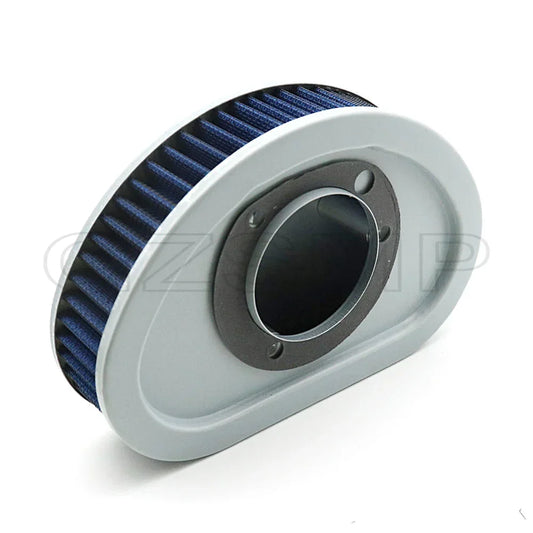 Fit for Harley Dyna Fat Bob Street Glide FXD FLD FXDB FXDC 2008-2015 Pembersih Udara Filter Udara  Sepeda Motor Biru Untuk
