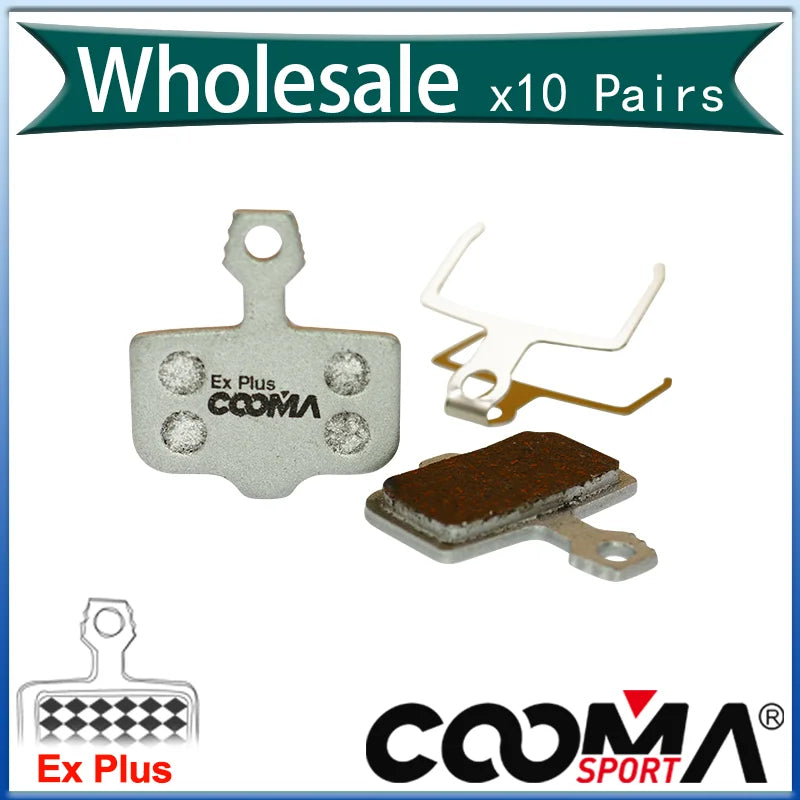 Bicycle Disc Brake Pads For  Avid Elixir, SRAM DB5, DB3, DB1, LEVEL TL & T Red Force eTap AXS, EX Plus Class,10 Pairs