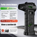 990000RPM Powerful Air Blower Vacuum Dust Cleaner Type-C Charging Strong Winds 60m/s Brushless Turbo Jet Blower Car Air Duster