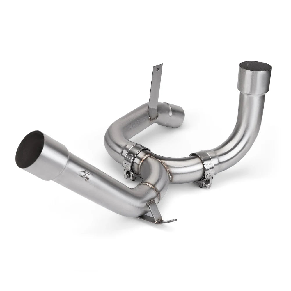 For Multistrada 1200 / S 2010 2011 2012-2014 MTS 1200 Escape Decat Pipe Motorcycle Exhaust Link Pipe Catalyst Delete Pipe