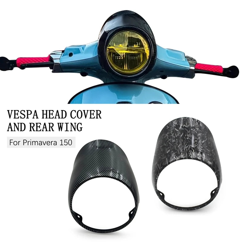 Motorcycle Front Fairing Headlight Cover Windshield Fairing For Vespa Primavera 150