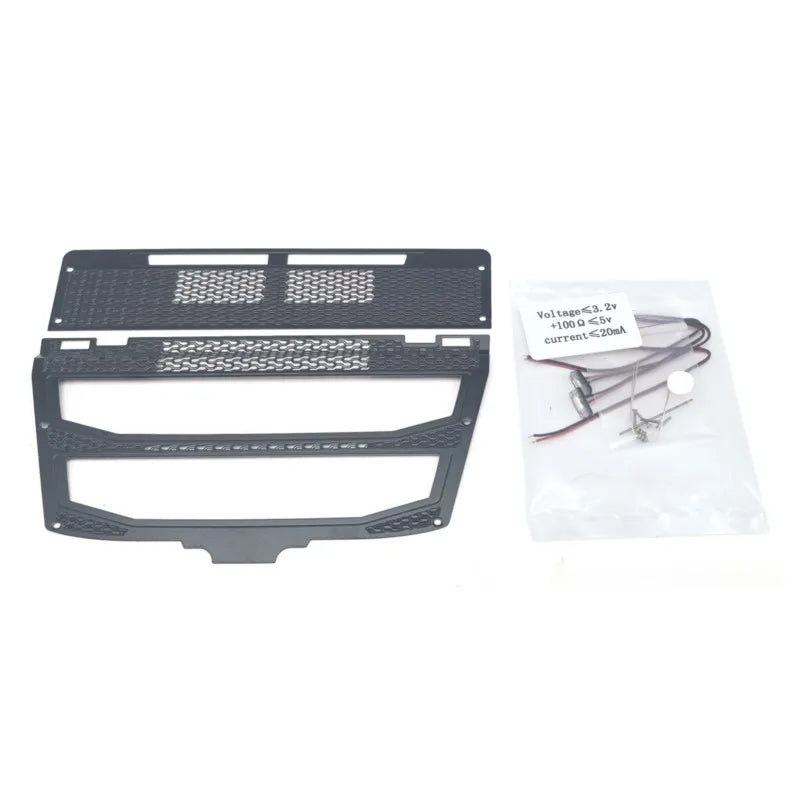 Upgrade Accessories Intake Cover LED For 1/14 DIY TAMIYA 56362 RC Recovery Truck Models Radio Control Timber Lorry 56360 56365