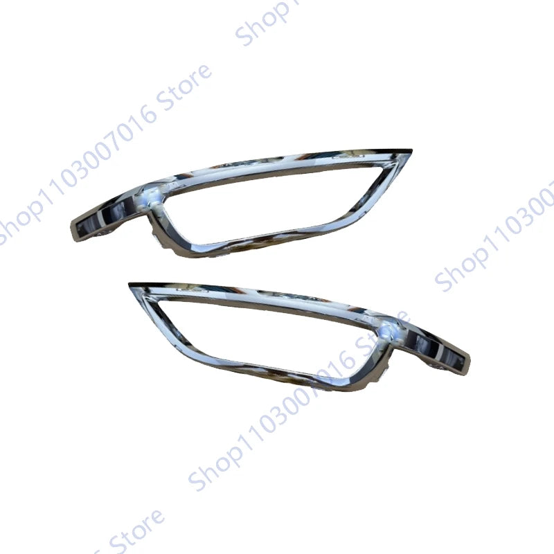 Car Accessories Exhaust Tail Pipes Decoration Cover For Volkswagen T-Roc Tail Throat Pipe Trim Tail Pipe Frame Cover